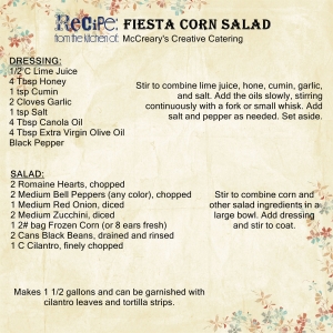 Fiesta Corn Salad