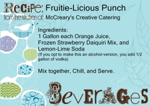 Fruitie-licious Punch